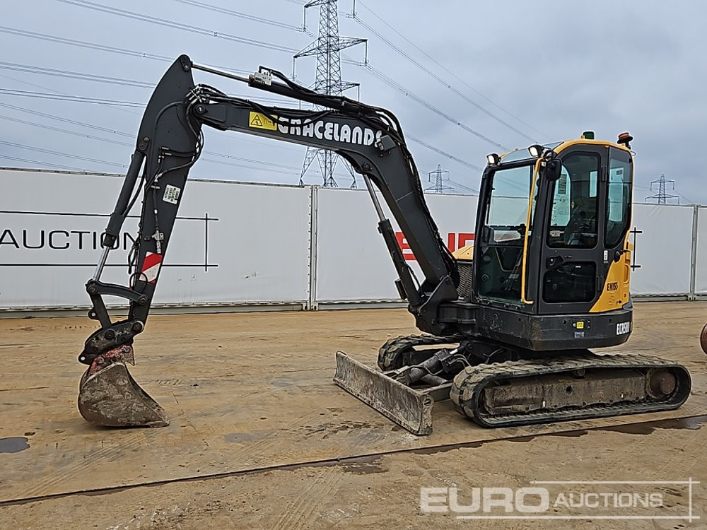 2019 Volvo ECR58D - Мини-экскаватор: фото 1 2019 Volvo ECR58D - Мини-экскаватор: фото 1