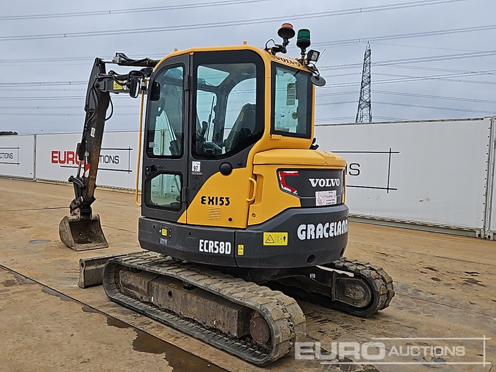 2019 Volvo ECR58D - Мини-экскаватор: фото 3 2019 Volvo ECR58D - Мини-экскаватор: фото 3