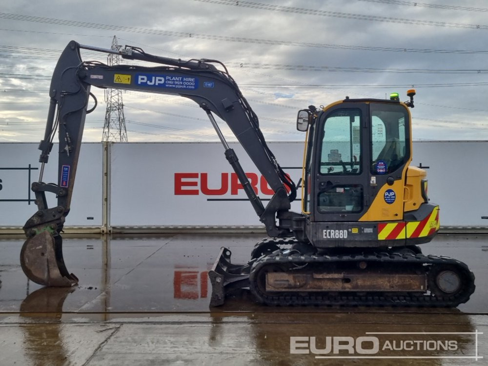 2019 Volvo ECR88D - Мини-экскаватор: фото 2 2019 Volvo ECR88D - Мини-экскаватор: фото 2