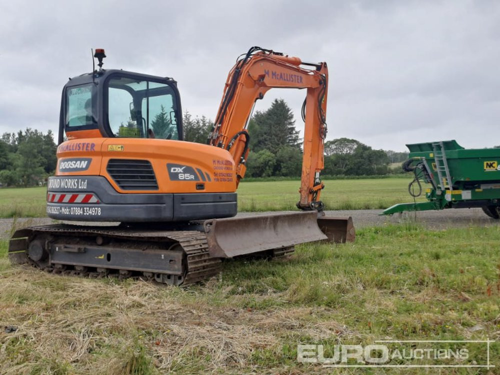 2020 Doosan DX85 - Мини-экскаватор: фото 1 2020 Doosan DX85 - Мини-экскаватор: фото 1