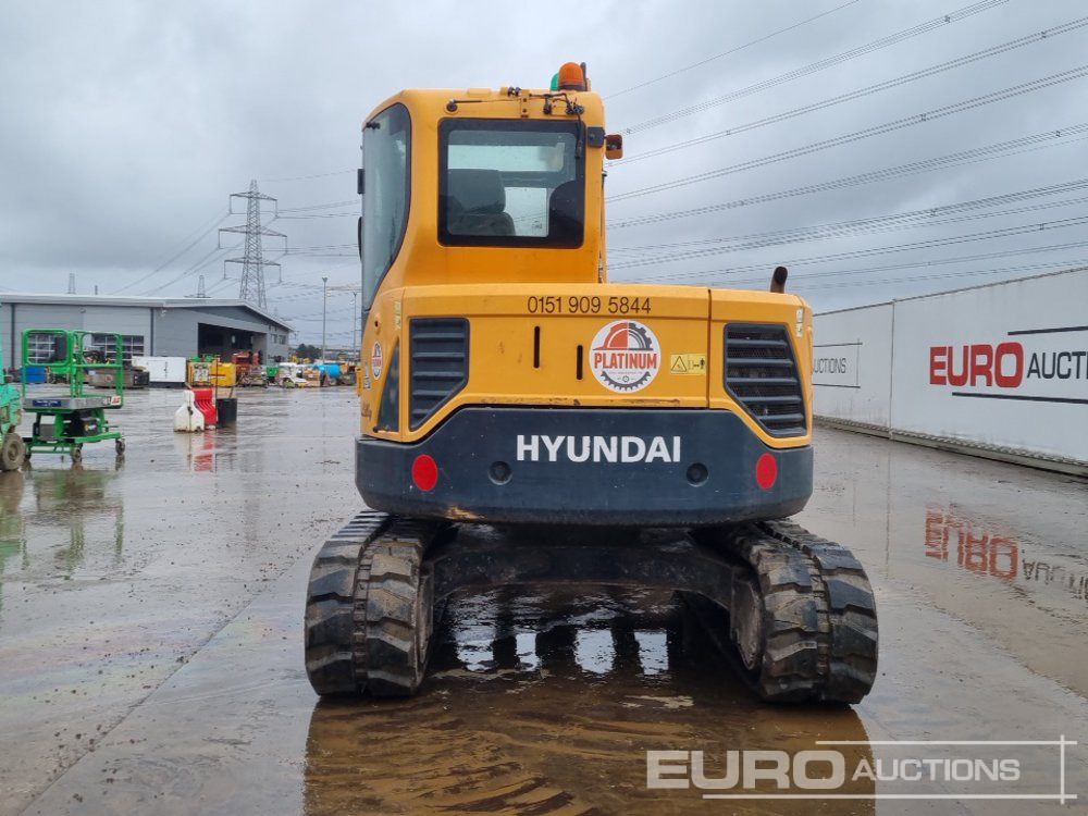 2020 Hyundai R80CR-9A - Мини-экскаватор: фото 4 2020 Hyundai R80CR-9A - Мини-экскаватор: фото 4