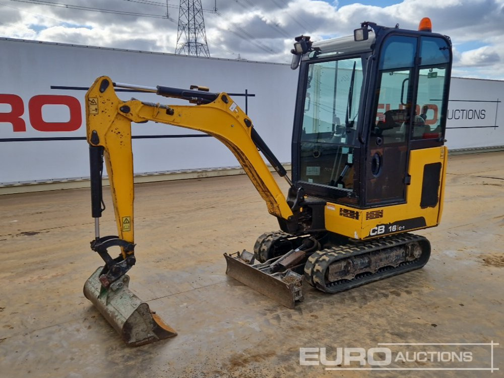 2020 JCB 16C-1 - Мини-экскаватор: фото 1 2020 JCB 16C-1 - Мини-экскаватор: фото 1