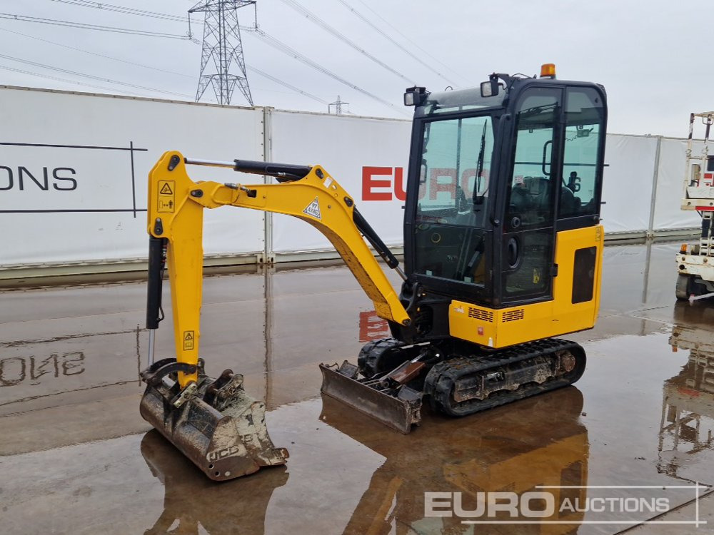 2020 JCB 16C-1 - Мини-экскаватор: фото 1 2020 JCB 16C-1 - Мини-экскаватор: фото 1
