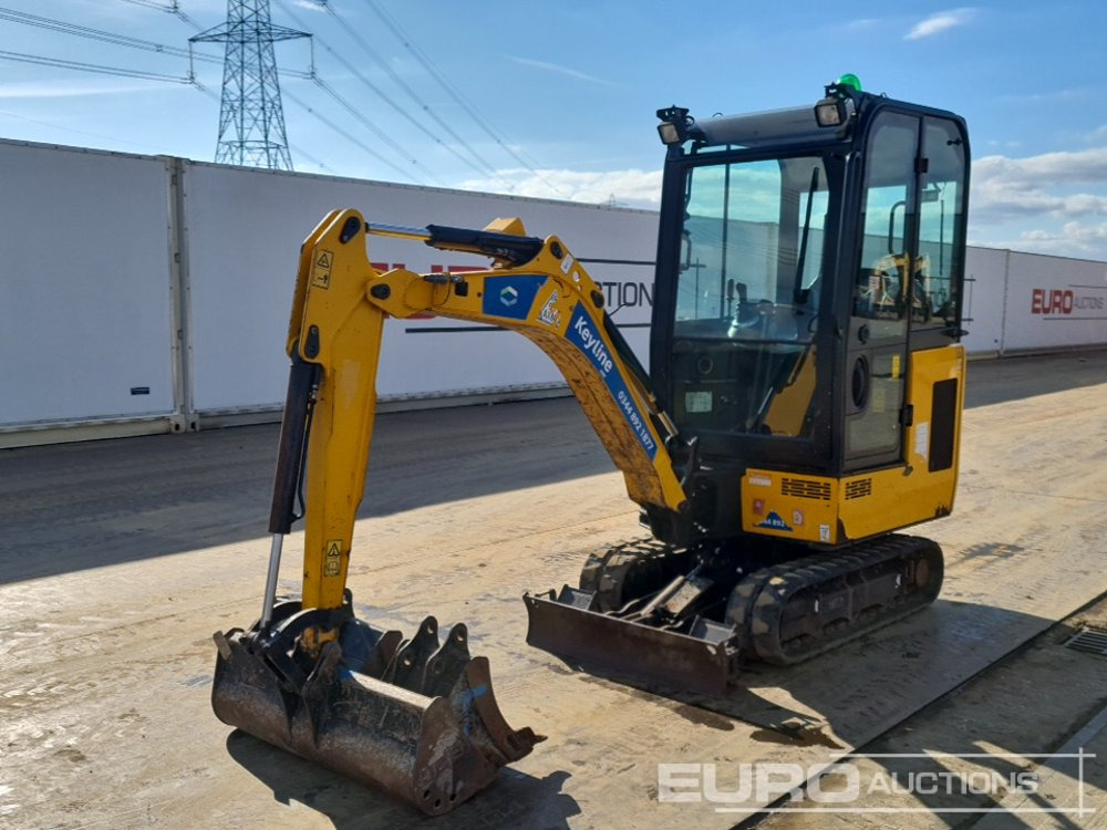 2020 JCB 16C-1 - Мини-экскаватор: фото 1 2020 JCB 16C-1 - Мини-экскаватор: фото 1