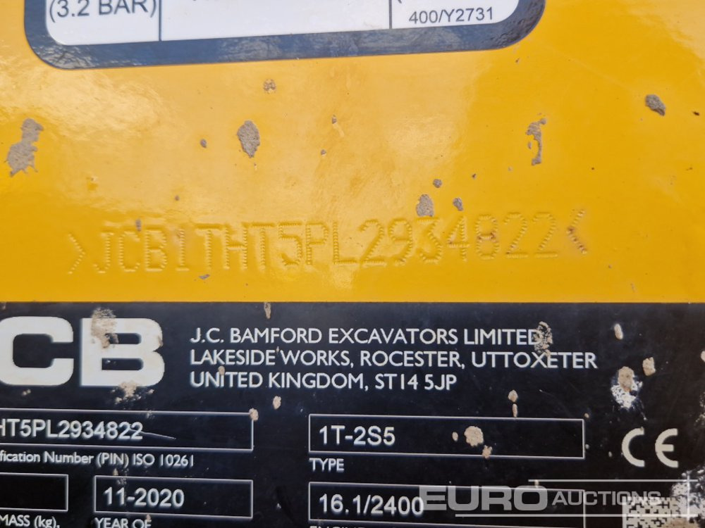 Мини-самосвал 2020 JCB 1T-2: фото 40