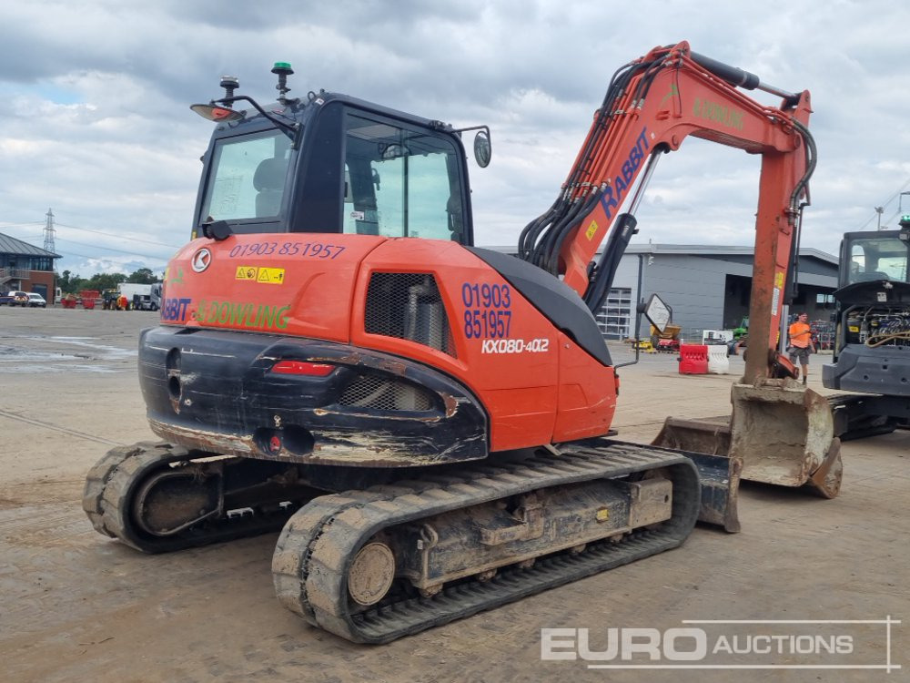 2020 Kubota KX080-4A2 - Мини-экскаватор: фото 5 2020 Kubota KX080-4A2 - Мини-экскаватор: фото 5