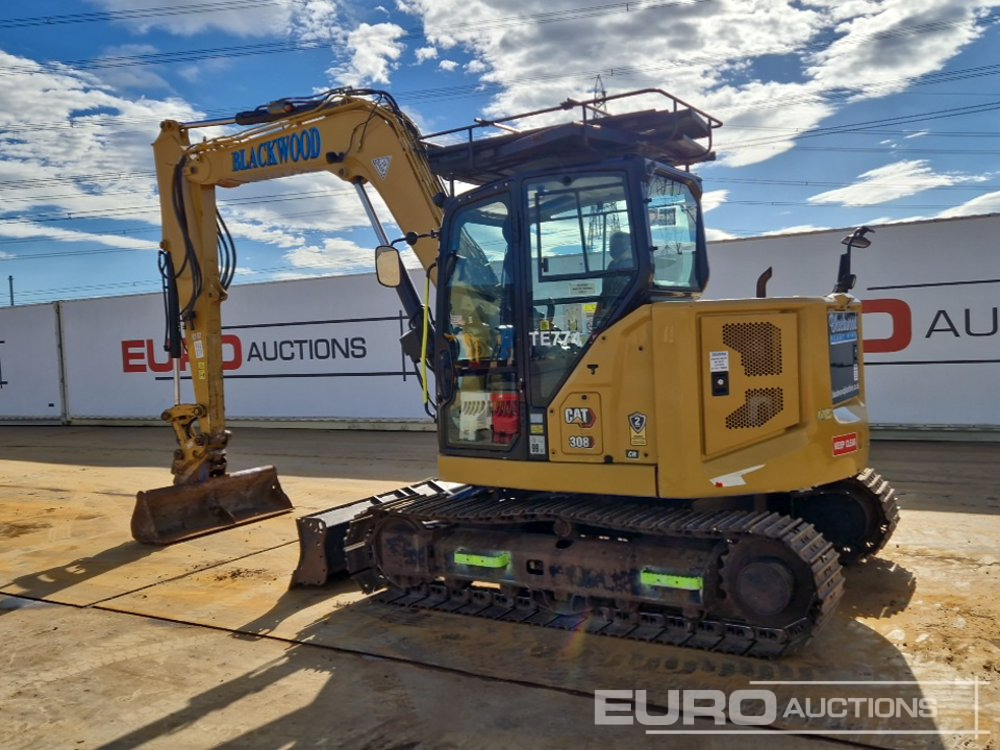 2021 CAT 308CR - Мини-экскаватор: фото 3 2021 CAT 308CR - Мини-экскаватор: фото 3