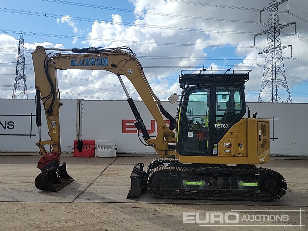 2021 CAT 308CR - Мини-экскаватор: фото 2 2021 CAT 308CR - Мини-экскаватор: фото 2