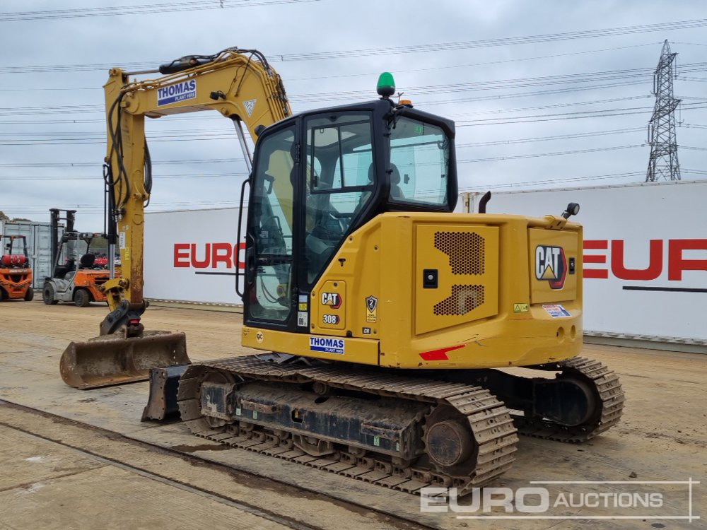 2021 CAT 308CR - Мини-экскаватор: фото 3 2021 CAT 308CR - Мини-экскаватор: фото 3