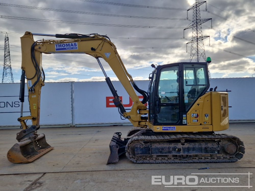 2021 CAT 308CR - Мини-экскаватор: фото 2 2021 CAT 308CR - Мини-экскаватор: фото 2