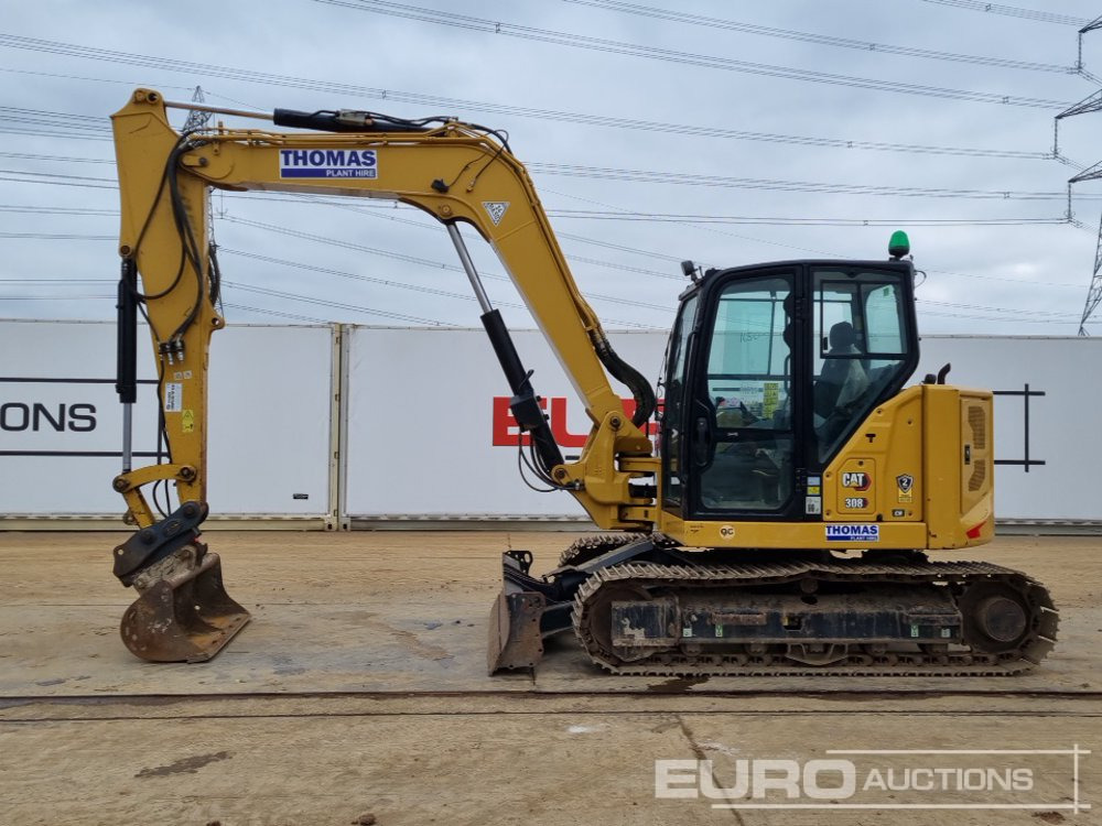 2021 CAT 308CR - Мини-экскаватор: фото 2 2021 CAT 308CR - Мини-экскаватор: фото 2