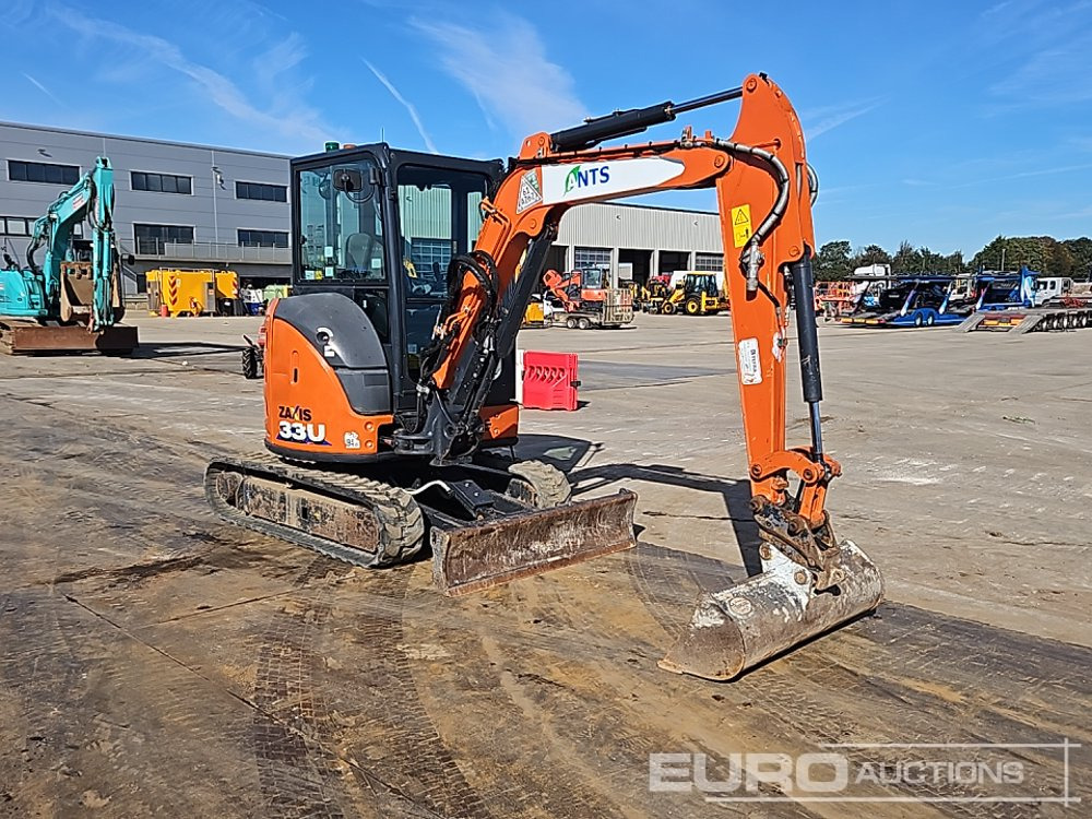 Мини-экскаватор 2021 Hitachi ZX33U-6 CLR: фото 7