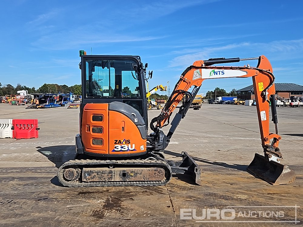 Мини-экскаватор 2021 Hitachi ZX33U-6 CLR: фото 6