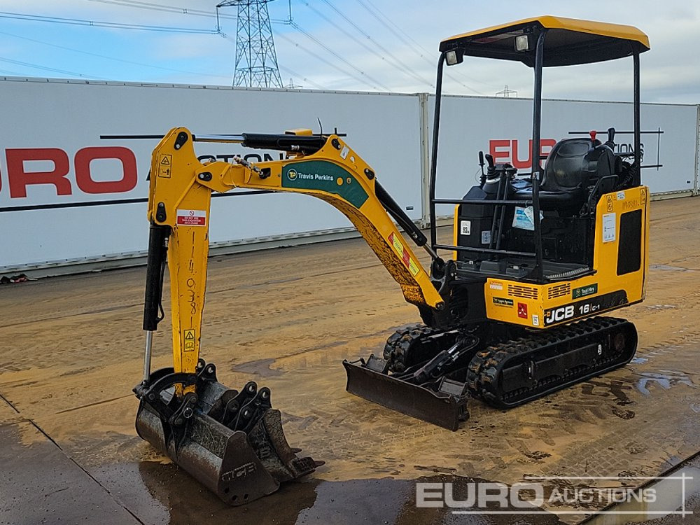 2021 JCB 16C-1 - Мини-экскаватор: фото 1 2021 JCB 16C-1 - Мини-экскаватор: фото 1