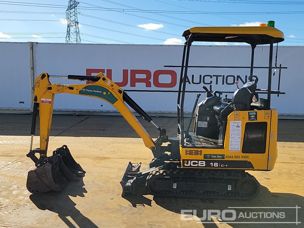 2021 JCB 16C-1 - Мини-экскаватор: фото 2 2021 JCB 16C-1 - Мини-экскаватор: фото 2