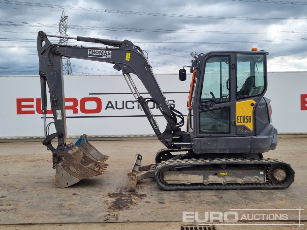 2021 Volvo ECR58F - Мини-экскаватор: фото 2 2021 Volvo ECR58F - Мини-экскаватор: фото 2