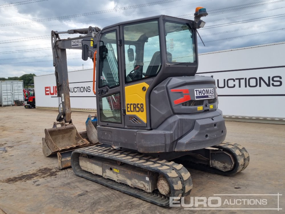 2021 Volvo ECR58F - Мини-экскаватор: фото 3 2021 Volvo ECR58F - Мини-экскаватор: фото 3