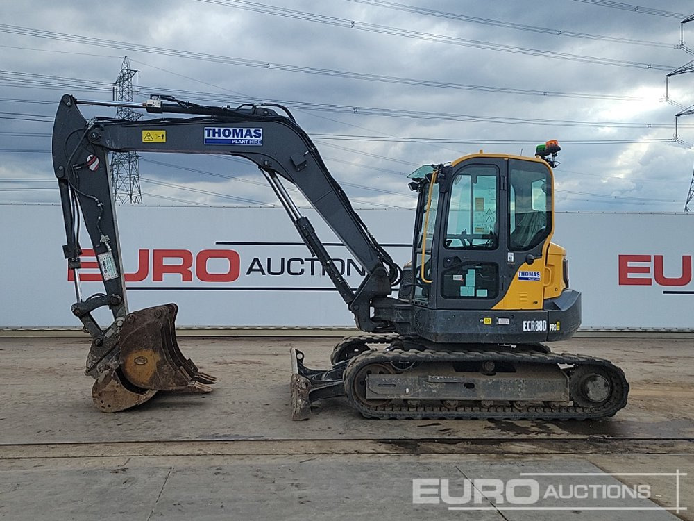 2021 Volvo ECR88D - Мини-экскаватор: фото 2 2021 Volvo ECR88D - Мини-экскаватор: фото 2