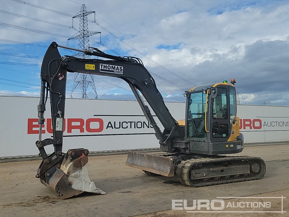 2021 Volvo ECR88D - Мини-экскаватор: фото 1 2021 Volvo ECR88D - Мини-экскаватор: фото 1