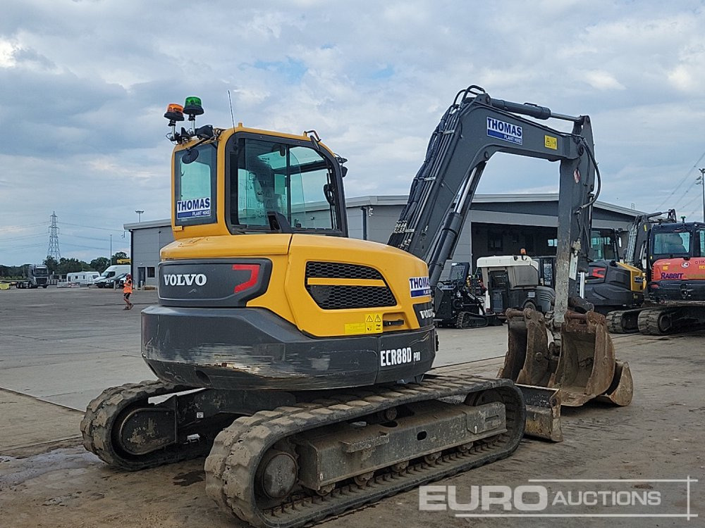 2021 Volvo ECR88D - Мини-экскаватор: фото 5 2021 Volvo ECR88D - Мини-экскаватор: фото 5