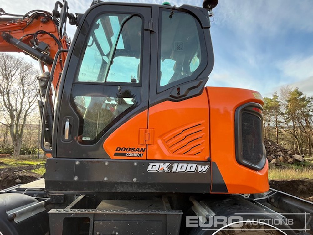 2022 Doosan DX100W-7 - Колёсный экскаватор: фото 2 2022 Doosan DX100W-7 - Колёсный экскаватор: фото 2