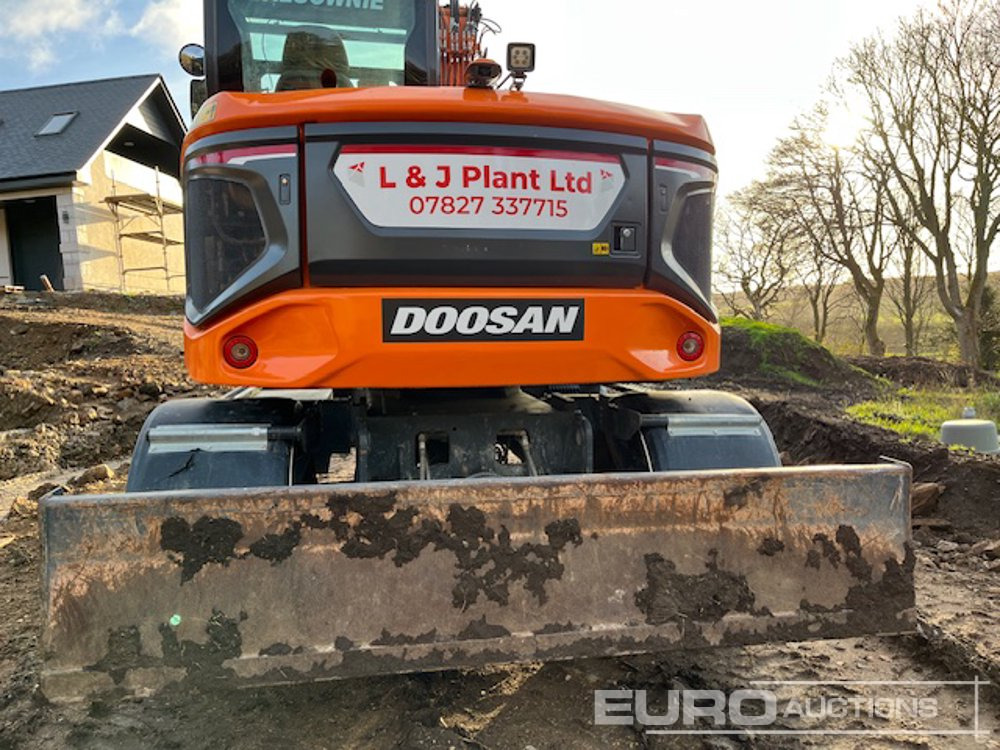 2022 Doosan DX100W-7 - Колёсный экскаватор: фото 3 2022 Doosan DX100W-7 - Колёсный экскаватор: фото 3