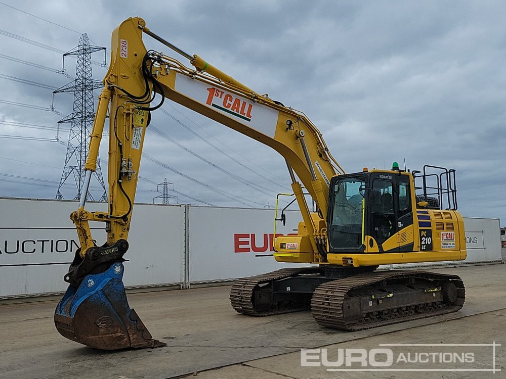 2022 Komatsu PC210LC-11E0 - Гусеничный экскаватор: фото 1 2022 Komatsu PC210LC-11E0 - Гусеничный экскаватор: фото 1
