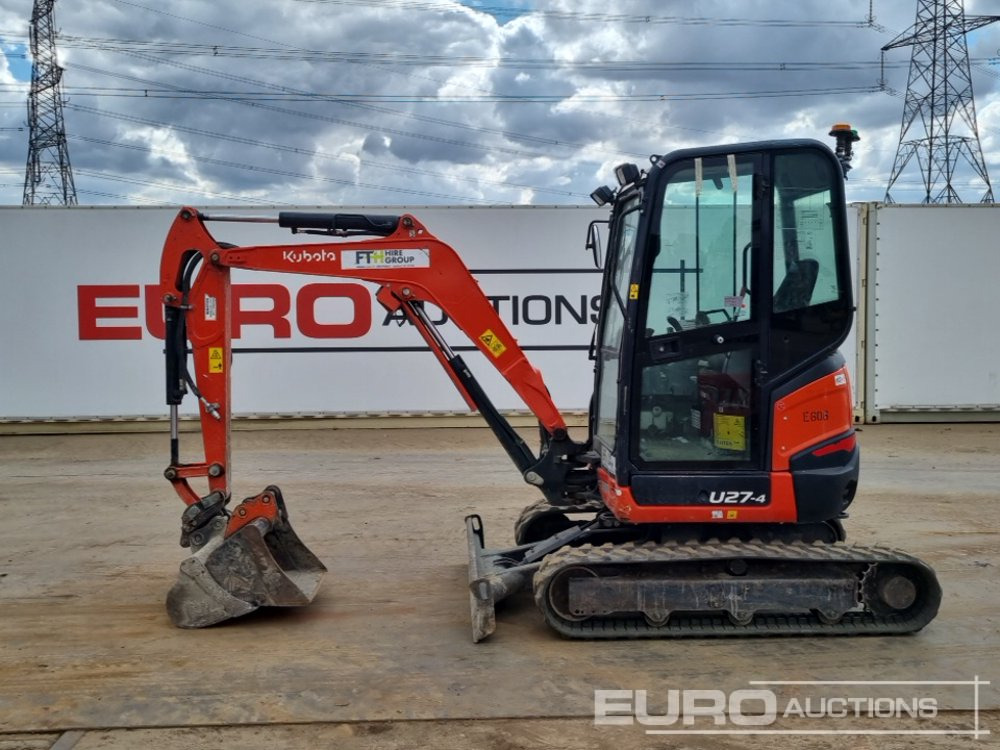 2022 Kubota U27-4 - Мини-экскаватор: фото 2 2022 Kubota U27-4 - Мини-экскаватор: фото 2