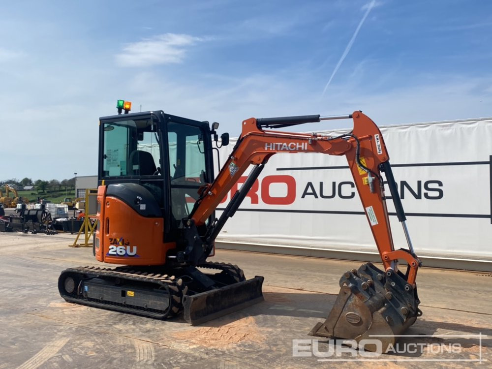Мини-экскаватор 2024 Hitachi ZX26U-6 CLR: фото 7