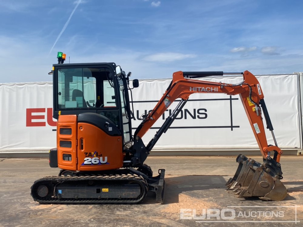 Мини-экскаватор 2024 Hitachi ZX26U-6 CLR: фото 6