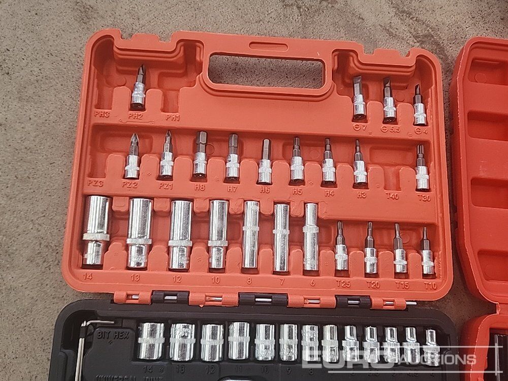 32pc 1/2 Socket Set, 53pc Socket & Bit Set - Оборудование для гаражей/ Мастерских: фото 5 32pc 1/2 Socket Set, 53pc Socket & Bit Set - Оборудование для гаражей/ Мастерских: фото 5