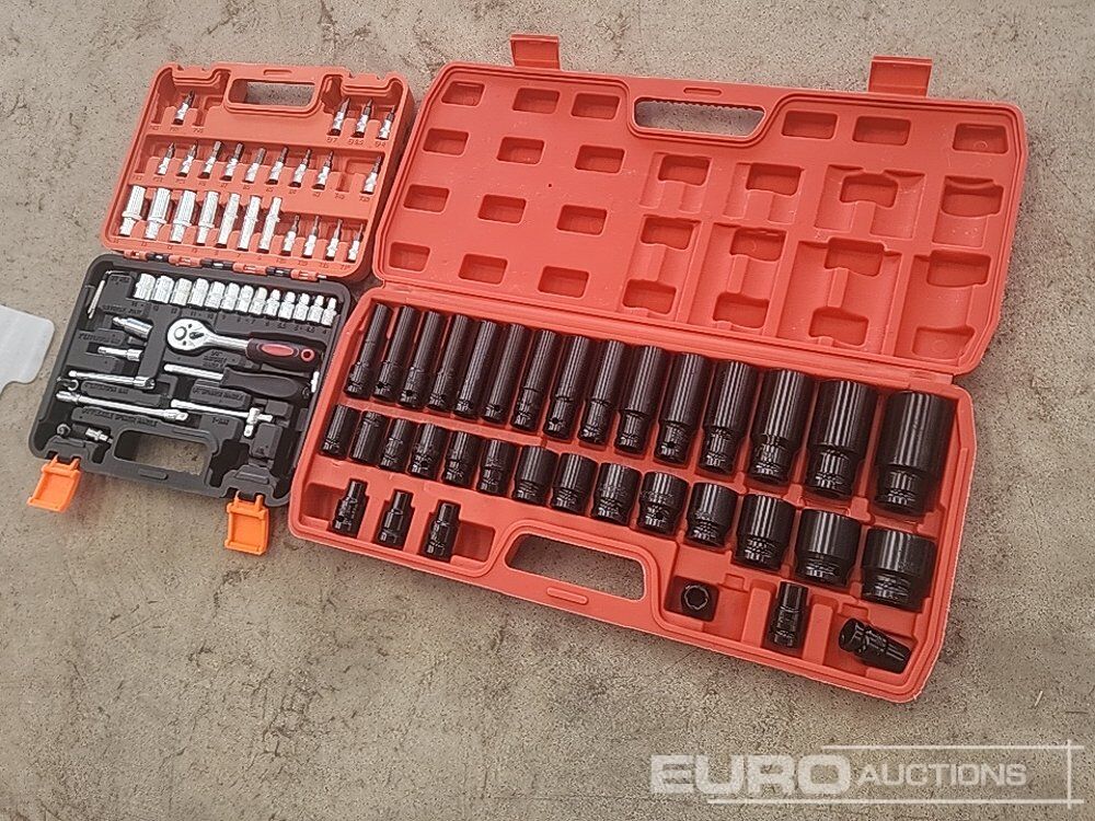 32pc 1/2 Socket Set, 53pc Socket & Bit Set - Оборудование для гаражей/ Мастерских: фото 2 32pc 1/2 Socket Set, 53pc Socket & Bit Set - Оборудование для гаражей/ Мастерских: фото 2