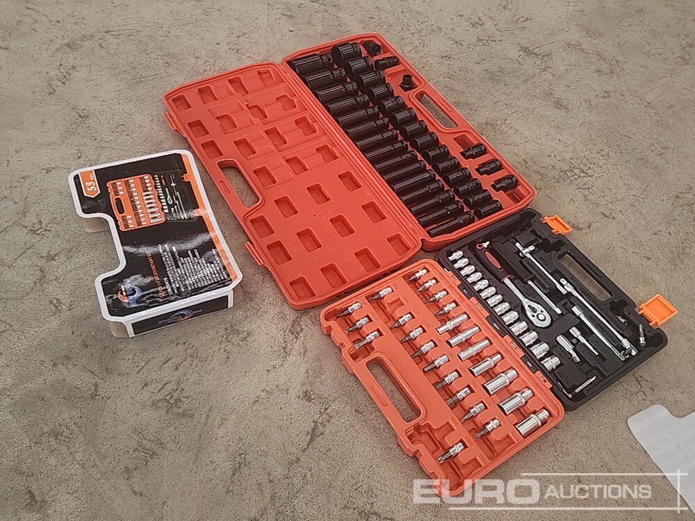 32pc 1/2 Socket Set, 53pc Socket & Bit Set - Оборудование для гаражей/ Мастерских: фото 4 32pc 1/2 Socket Set, 53pc Socket & Bit Set - Оборудование для гаражей/ Мастерских: фото 4
