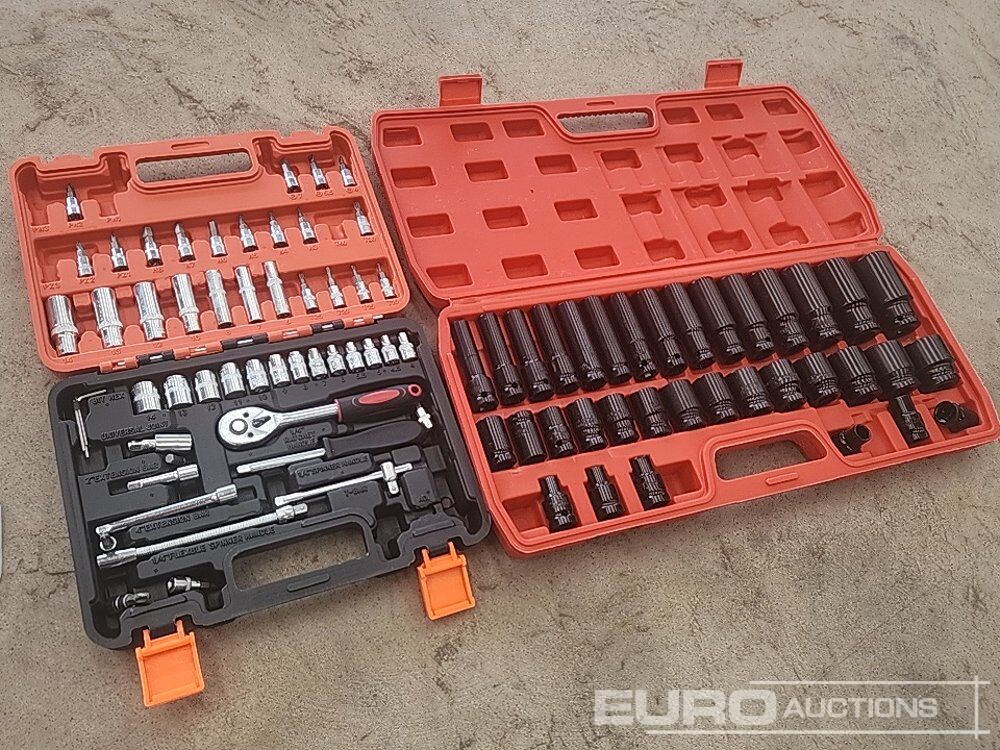 32pc 1/2 Socket Set, 53pc Socket & Bit Set - Оборудование для гаражей/ Мастерских: фото 1 32pc 1/2 Socket Set, 53pc Socket & Bit Set - Оборудование для гаражей/ Мастерских: фото 1
