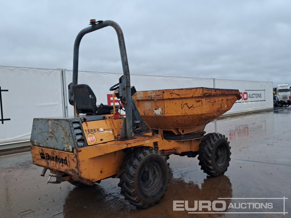Benford 3 Ton Swivel Skip Dumper, Roll Bar - Мини-самосвал: фото 5 Benford 3 Ton Swivel Skip Dumper, Roll Bar - Мини-самосвал: фото 5