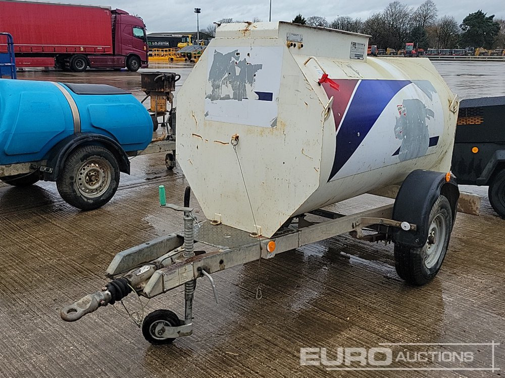 Bowser Supply 1000 Litre Single Axle Bunded Fuel Bowser - Резервуар для хранения: фото 1 Bowser Supply 1000 Litre Single Axle Bunded Fuel Bowser - Резервуар для хранения: фото 1