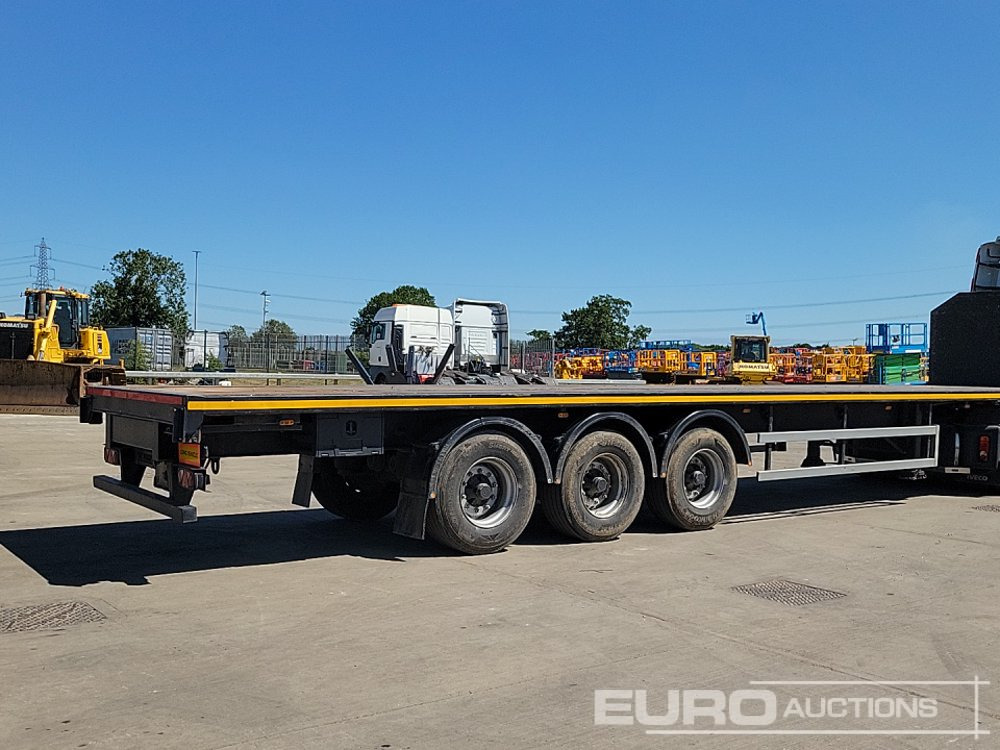 Cartwright Tri Axle Flatbed Trailer - Полуприцеп бортовой/ Платформа: фото 5 Cartwright Tri Axle Flatbed Trailer - Полуприцеп бортовой/ Платформа: фото 5