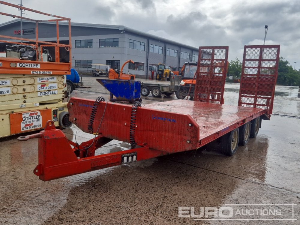 Chieftain Tri Axle Drag Low Loader Trailer, Ramps, Air Brakes - Низкорамный полуприцеп: фото 1 Chieftain Tri Axle Drag Low Loader Trailer, Ramps, Air Brakes - Низкорамный полуприцеп: фото 1
