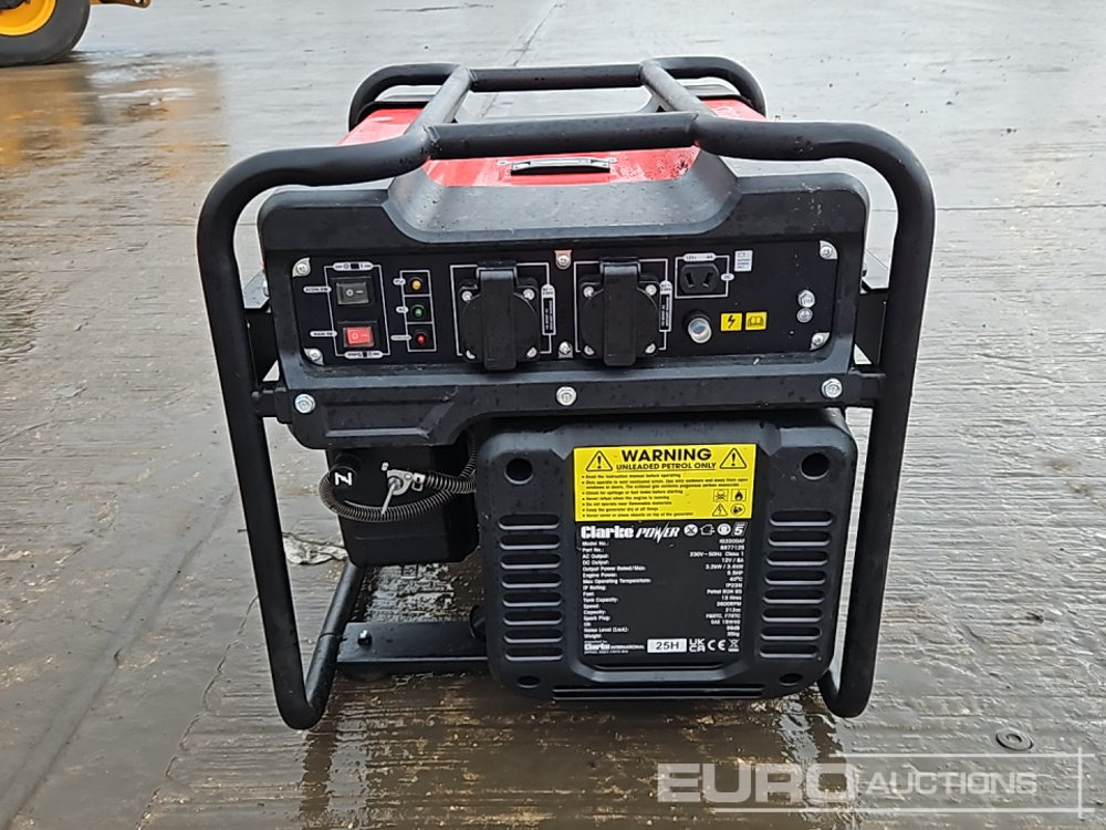 Clarke IG3500AF - Электрогенератор: фото 2 Clarke IG3500AF - Электрогенератор: фото 2