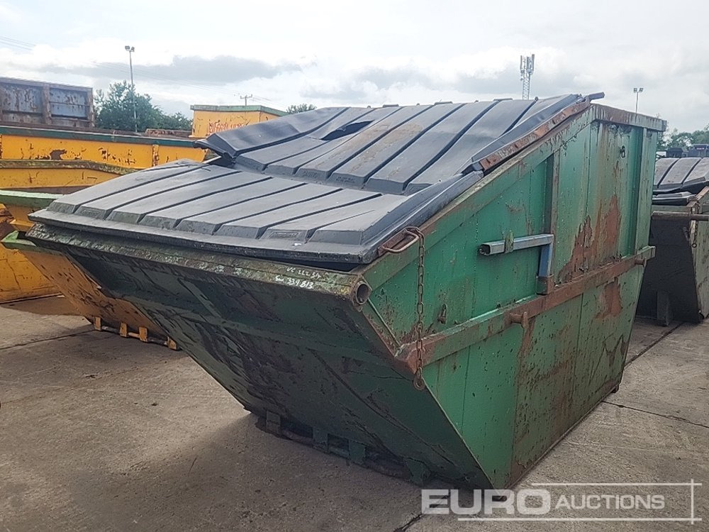Enclosed Steel Skip - Бункер накопитель: фото 1 Enclosed Steel Skip - Бункер накопитель: фото 1