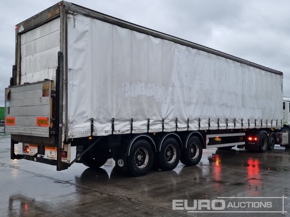 Freuhauf Tri Axle Curtainsider Trailer, Tail Lift - Тентованный полуприцеп: фото 5 Freuhauf Tri Axle Curtainsider Trailer, Tail Lift - Тентованный полуприцеп: фото 5