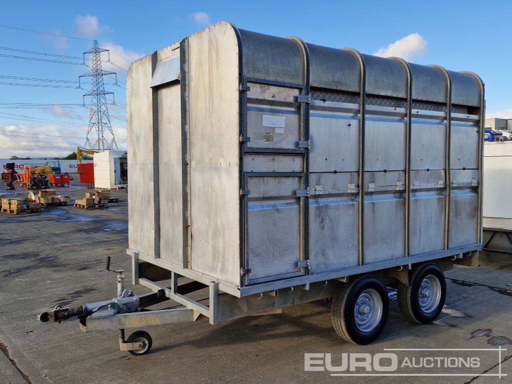 Gamic Trailers Twin Axle Livestock Trailer, Ramp - Прицеп для спецтехники: фото 1 Gamic Trailers Twin Axle Livestock Trailer, Ramp - Прицеп для спецтехники: фото 1
