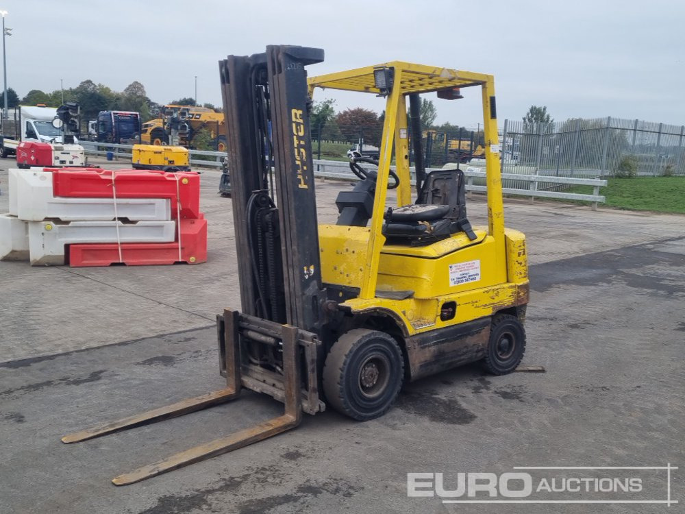 Hyster Diesel Forklift, 3 Stage Freelift Mast, Side Shift, Forks - Вилочный погрузчик: фото 1 Hyster Diesel Forklift, 3 Stage Freelift Mast, Side Shift, Forks - Вилочный погрузчик: фото 1