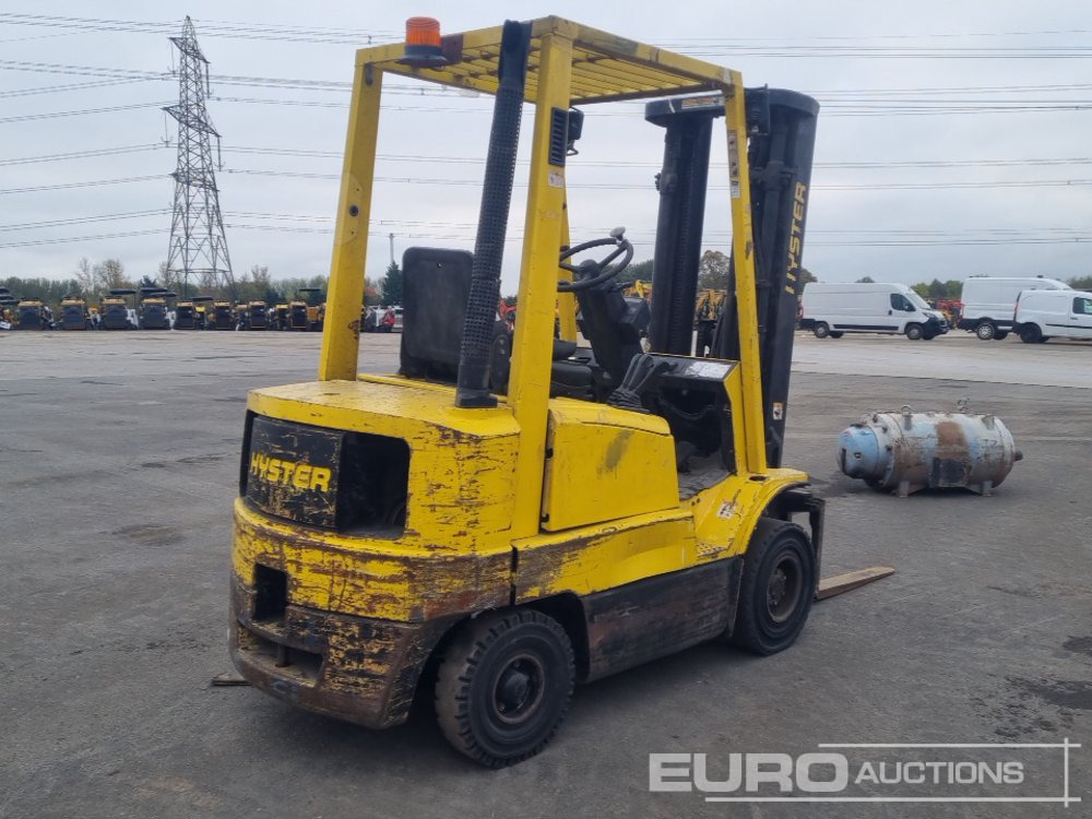 Hyster Diesel Forklift, 3 Stage Freelift Mast, Side Shift, Forks - Вилочный погрузчик: фото 5 Hyster Diesel Forklift, 3 Stage Freelift Mast, Side Shift, Forks - Вилочный погрузчик: фото 5