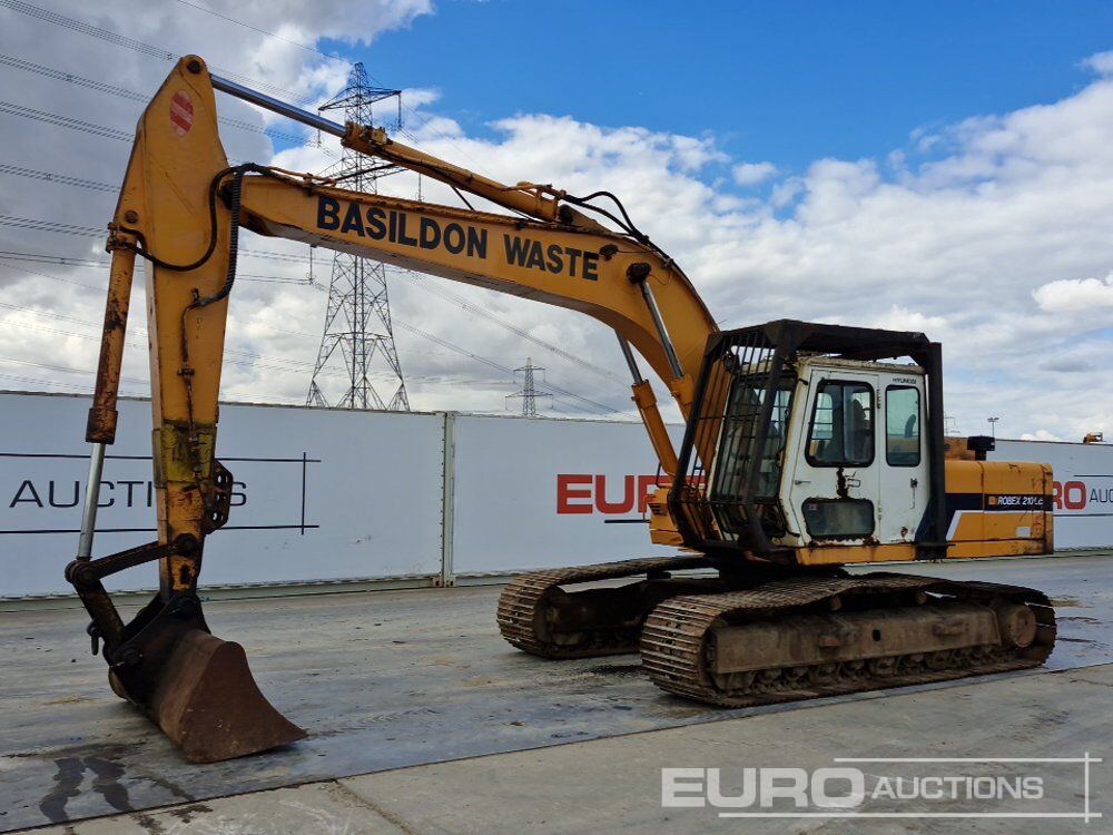 Hyundai R210LC - Гусеничный экскаватор: фото 1 Hyundai R210LC - Гусеничный экскаватор: фото 1