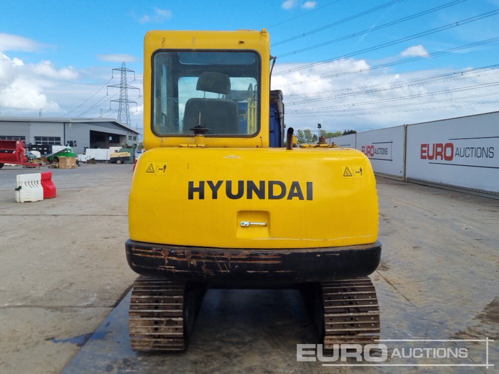 Hyundai R55-7 - Мини-экскаватор: фото 4 Hyundai R55-7 - Мини-экскаватор: фото 4