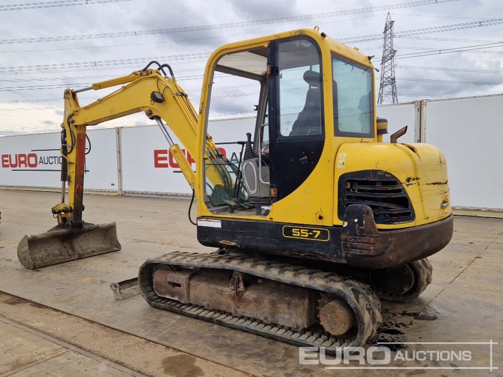 Hyundai R55-7 - Мини-экскаватор: фото 3 Hyundai R55-7 - Мини-экскаватор: фото 3