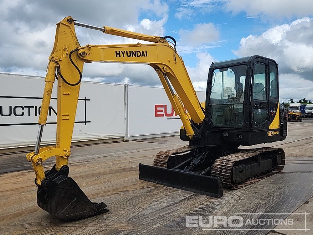 Hyundai R55-7 - Мини-экскаватор: фото 1 Hyundai R55-7 - Мини-экскаватор: фото 1