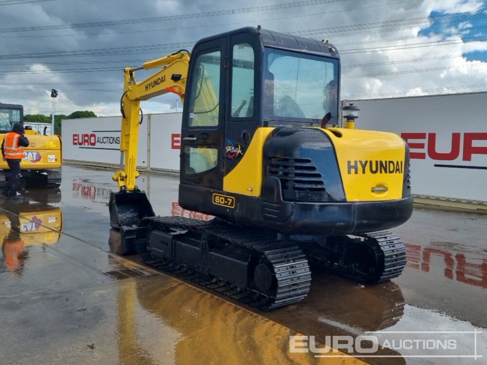 Hyundai R60-7 - Мини-экскаватор: фото 3 Hyundai R60-7 - Мини-экскаватор: фото 3