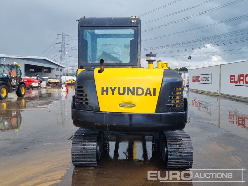 Hyundai R60-7 - Мини-экскаватор: фото 4 Hyundai R60-7 - Мини-экскаватор: фото 4